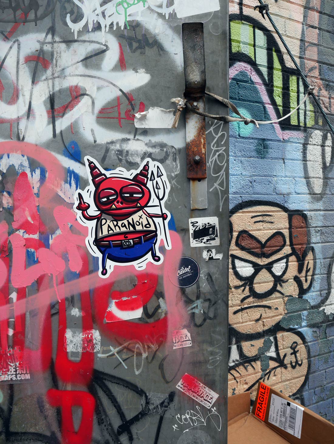 Graffiti Alley à Toronto