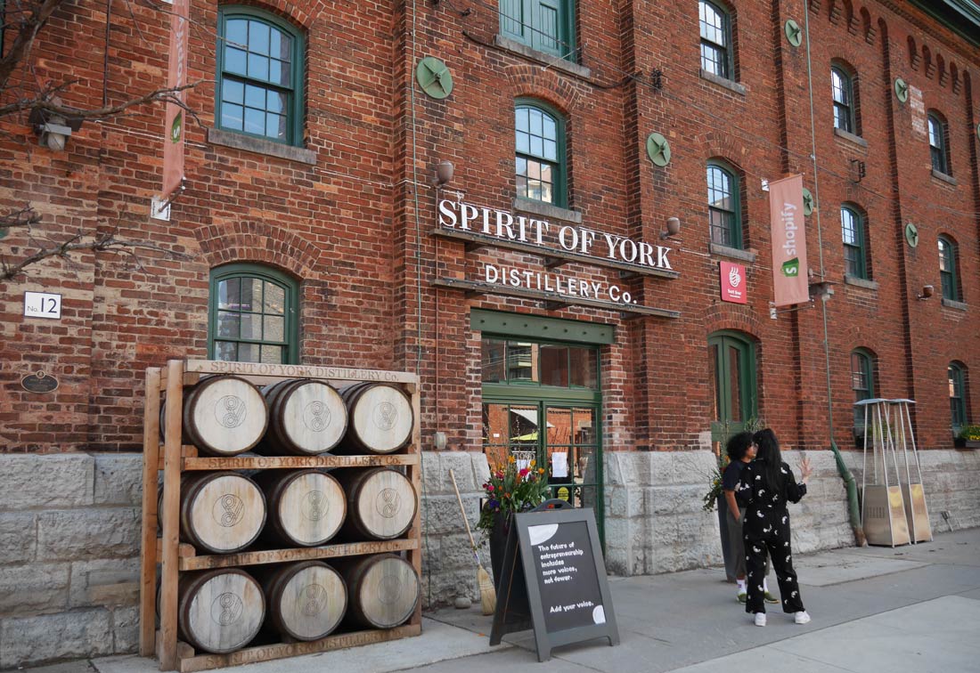 Spirit of York, distillery district