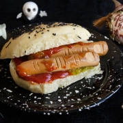 Hot-dog de saucisses doigts