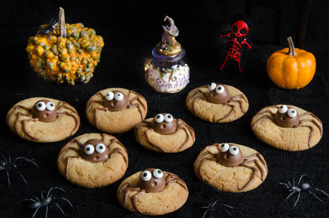 Cookies araignées fait maison