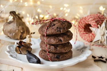 recette cookies chocolat ail noir maison