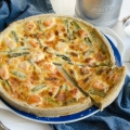 Quiche asperges saumon
