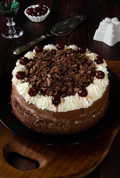 recette de gâteau Forêt Noire