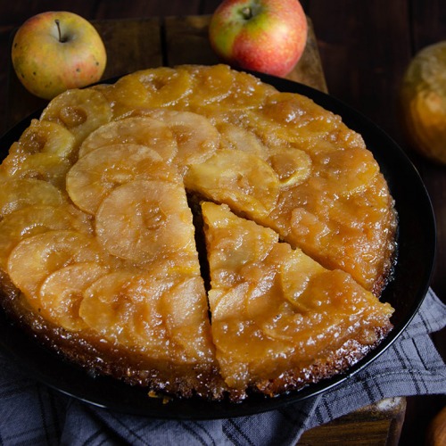 Recette Gateau Renverse Aux Pommes Et Sirop D Erable