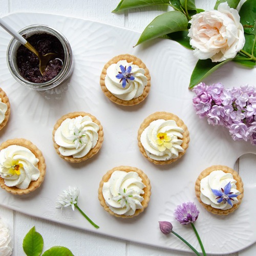 Mini tartelettes chèvre miel faciles à faire pour l'apéro
