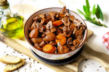 recette de champignons à la grecque