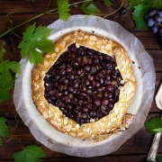 Recette tarte rustique aux raisins