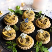 mini quiches foie gras et champignons