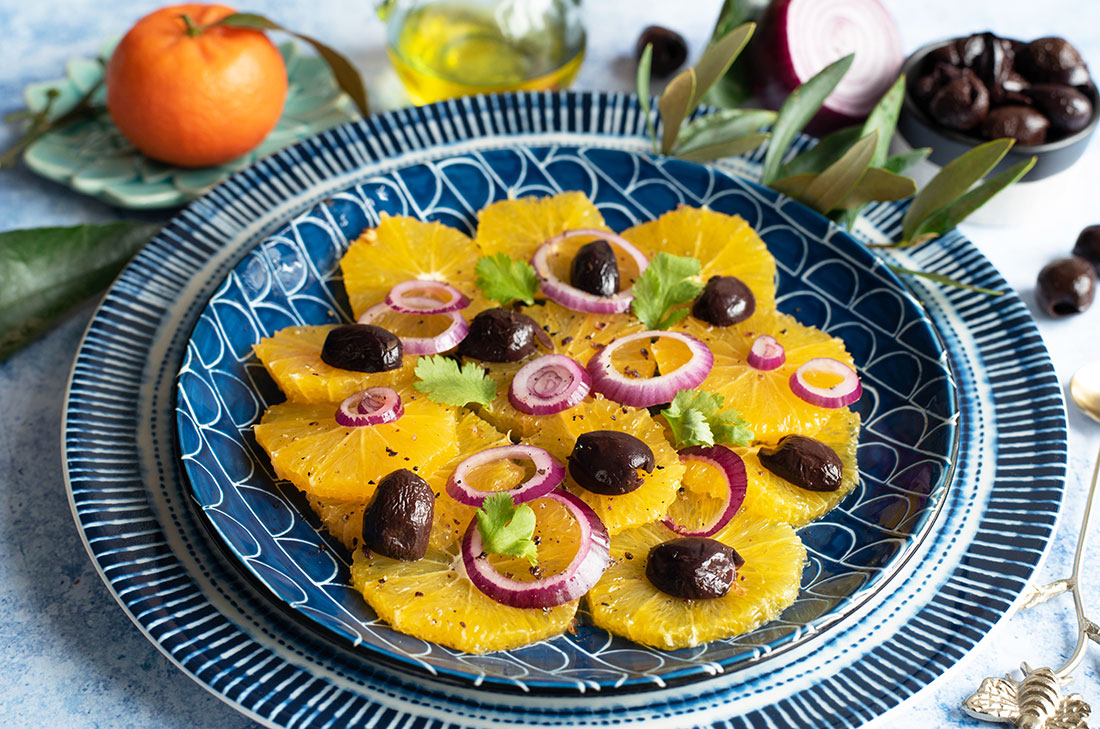 Recette de salade d'oranges et olives