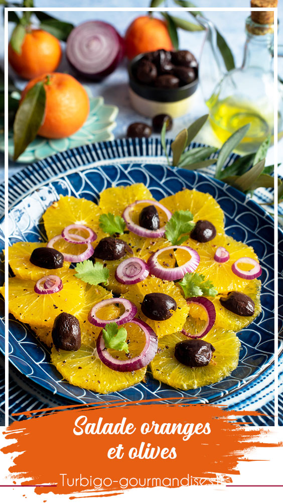 Recette de salade oranges et olives