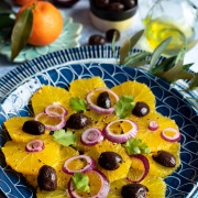 salade d'oranges et olives, recette fraiche et vitaminée
