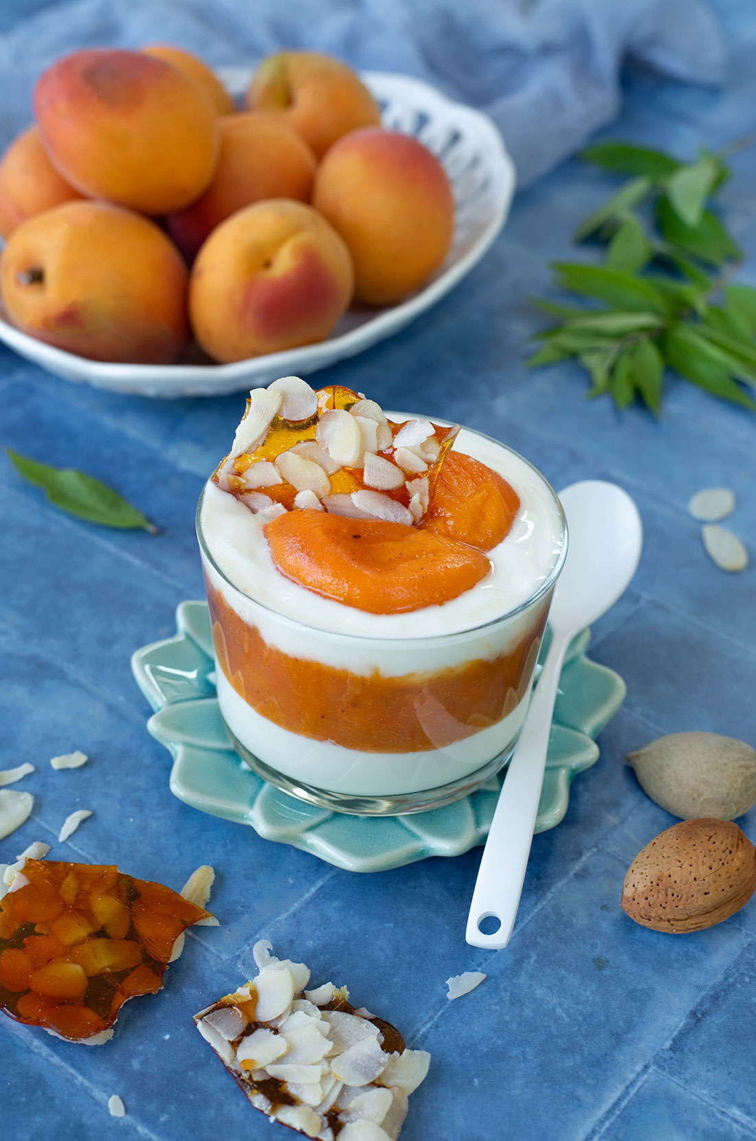 Trfile d'abricot au yaourt, recette fraiche et facile