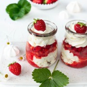 Recette d'Eton mess aux fraises fraiches