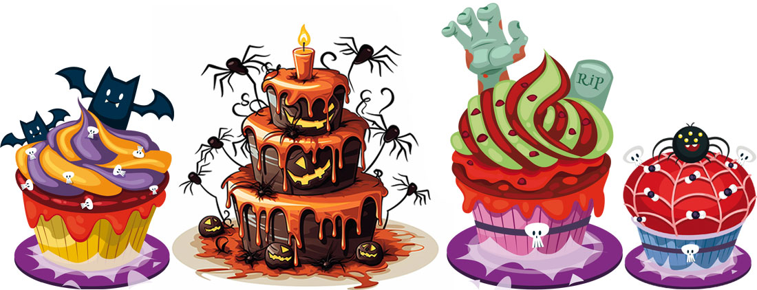 Faites le plein d'idées de gâteaux pour Halloween sur Turbigo-Gourmandises