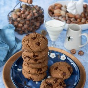 Cookies chocolat noisettes sans gluten