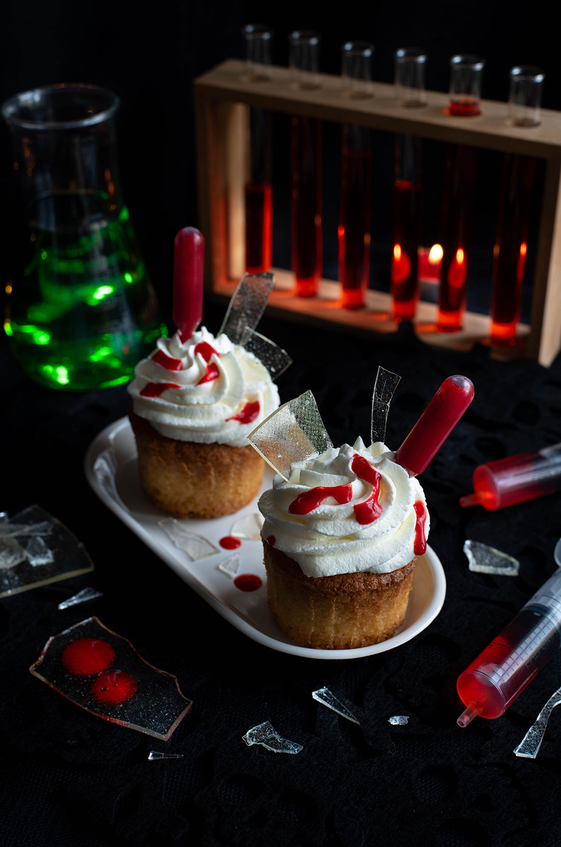 Les Cupcakes Dexter, un super gâteau pour fêter Halloween