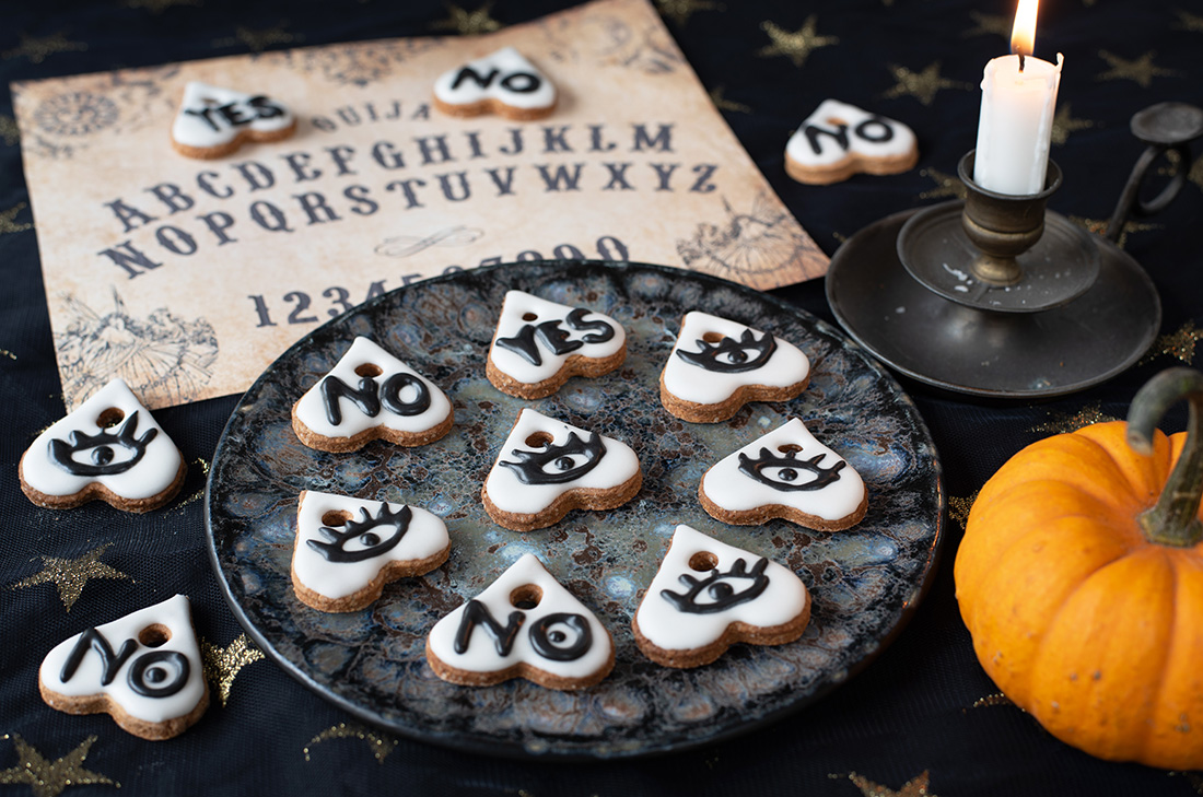 Recette de Biscuits Ouija pour Halloween